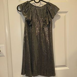Girls sequin party dress - size 11/12
